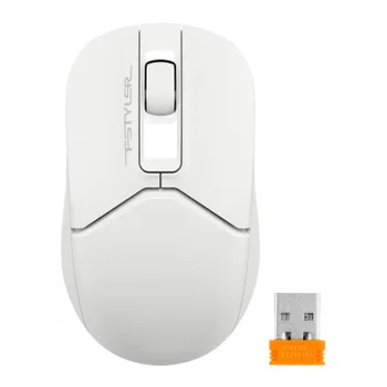 Мышь A4Tech Fstyler FG12 белый оптическая (1200dpi) беспроводная USB (3but)